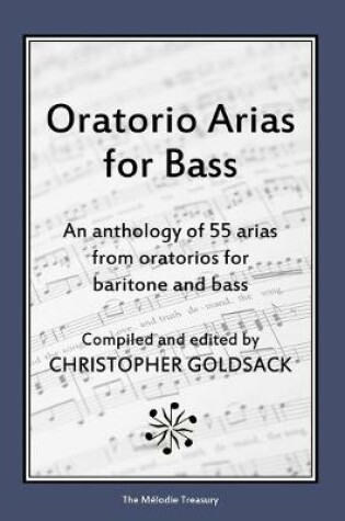 Cover of Oratorio Arias for Bass