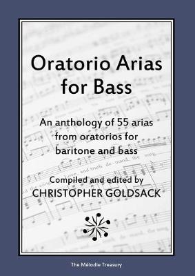 Book cover for Oratorio Arias for Bass