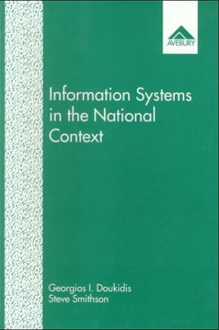 Cover of Information Systems in the National Context