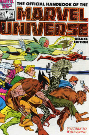 Cover of Essential Official Handbook Of The Marvel Universe - Deluxe Edition Volume 3