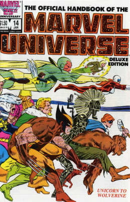 Cover of Essential Official Handbook Of The Marvel Universe - Deluxe Edition Volume 3