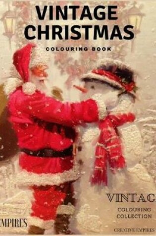 Cover of Vintage Christmas Colouring