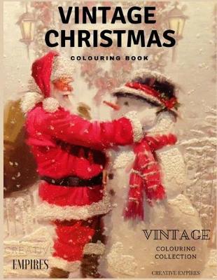 Cover of Vintage Christmas Colouring