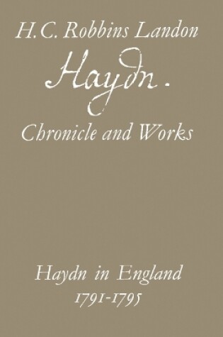 Cover of Haydn: Chronicle and Works