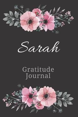 Book cover for Sarah Gratitude Journal