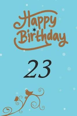 Book cover for Happy birthday 23