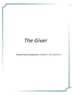 Book cover for The Giver