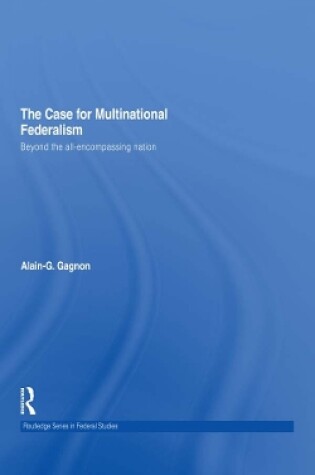 Cover of The Case for Multinational Federalism