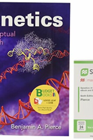 Cover of Loose-Leaf Version for Genetics: A Conceptual Approach 6e & Saplingplus for Genetics: A Conceptual Approach 6e (Six-Month Access)