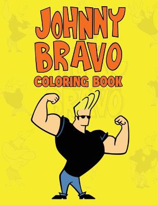 Book cover for Johnny Bravo Coloring Book