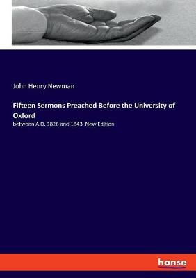 Book cover for Fifteen Sermons Preached Before the University of Oxford