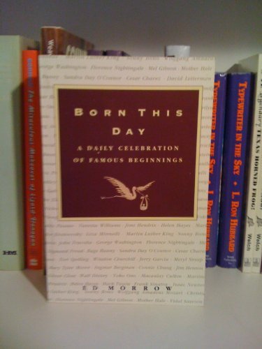 Book cover for Born This Day: a Daily Celebra