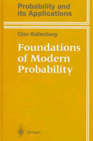 Cover of Foundations of Modern Probability