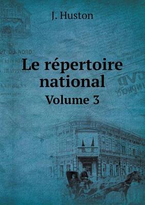 Book cover for Le répertoire national Volume 3