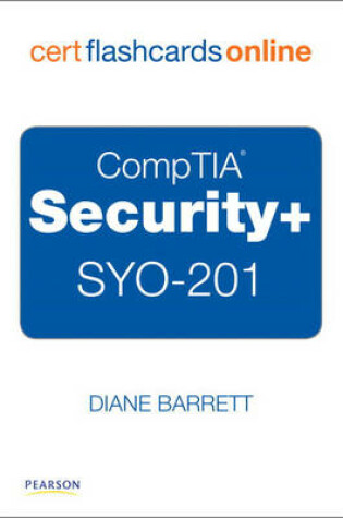 Cover of CompTIA Security+ SYO-201 Cert Flash Cards Online, Retail Packaged Version