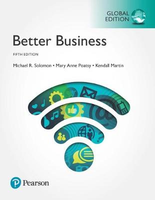 Book cover for Better Business plus Pearson MyLab Business with Pearson eText, Global Edition