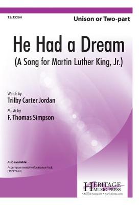 Cover of He Had a Dream