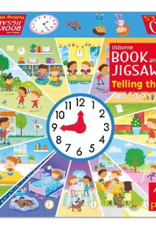 Cover of Usborne Book and Jigsaw Telling the Time