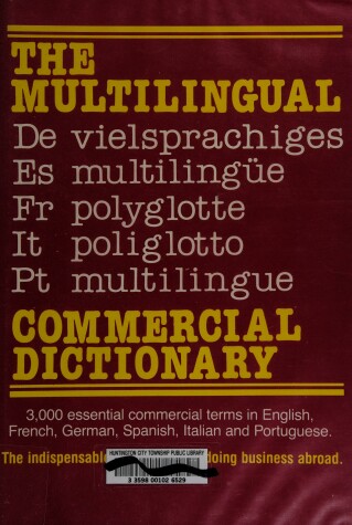 Book cover for The Multilingual Commercial Dictionary