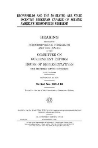 Cover of Brownfields and the 50 states
