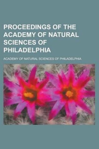 Cover of Proceedings of the Academy of Natural Sciences of Philadelphia