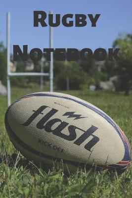 Book cover for Rugby Notebook