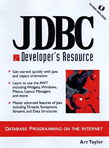 Book cover for JDBC Developer's Resource (Bk/CD)