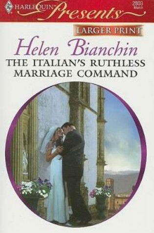 Cover of The Italian's Ruthless Marriage Command