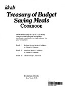 Book cover for Ideals Treasury of Budget Sav Meal