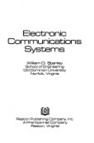 Cover of Electronic Communications Systems