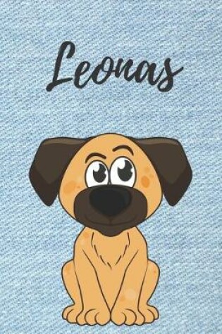 Cover of Leonas Hund-Malbuch / Notizbuch Tagebuch