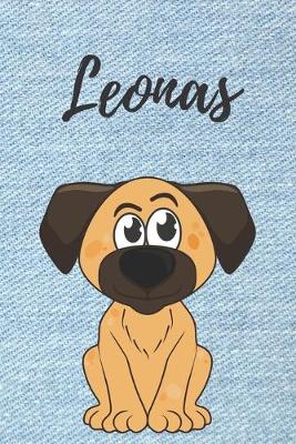 Book cover for Leonas Hund-Malbuch / Notizbuch Tagebuch