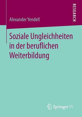 Book cover for Soziale Ungleichheiten in Der Beruflichen Weiterbildung