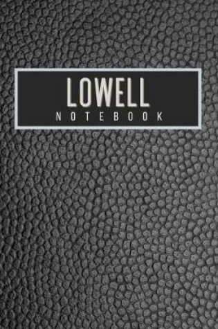 Cover of Lowell Notebook