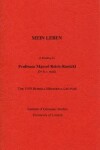 Book cover for 'Mein Leben'. A Reading