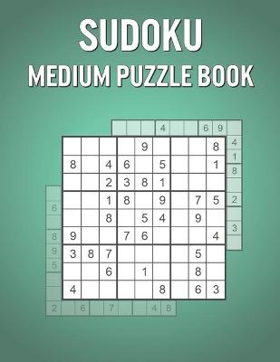 Book cover for Sudoku Medium Puzzle Book
