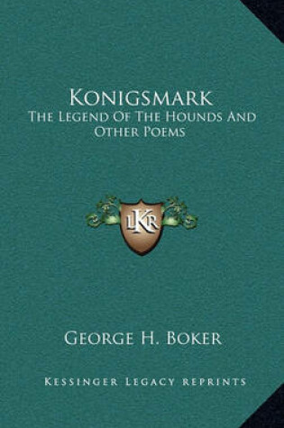 Cover of Konigsmark Konigsmark