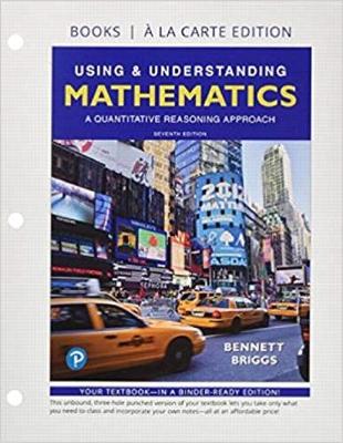 Book cover for Using & Understanding Mathematics, Books a la Carte Edition
