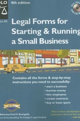 Cover of Legal Forms for Starting & Running a Small Business