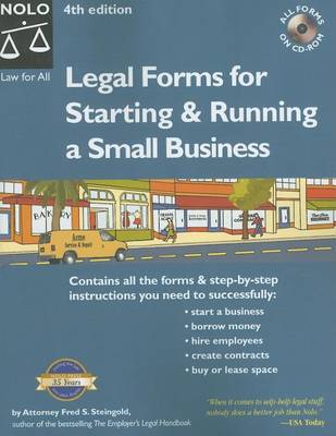 Book cover for Legal Forms for Starting & Running a Small Business