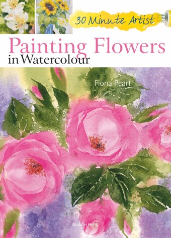 Book cover for Painting Flowers in Watercolour