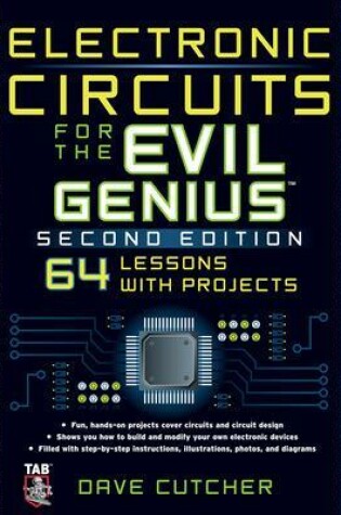 Cover of Electronic Circuits for the Evil Genius 2/E