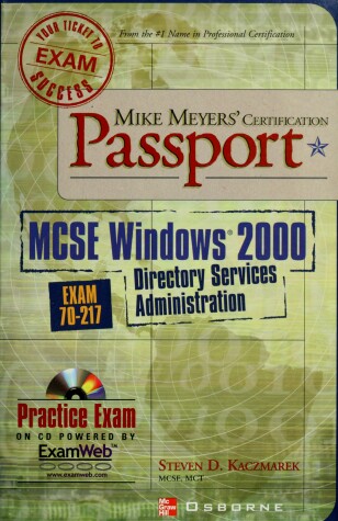 Book cover for MCSE Windows 2000 Directory Services Exam Prep