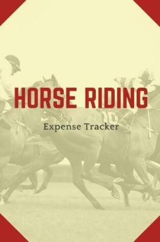 Cover of Horse Riding Expense Tracker