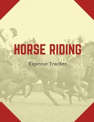 Book cover for Horse Riding Expense Tracker