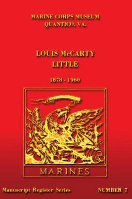 Cover of Louis McCarty Little 1878 - 1960