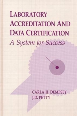 Book cover for Laboratory Accreditation and Data Certification
