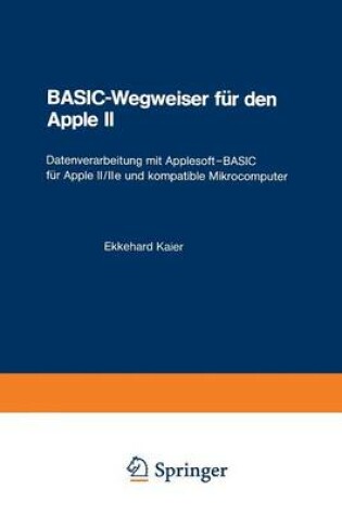 Cover of BASIC-Wegweiser für den Apple II