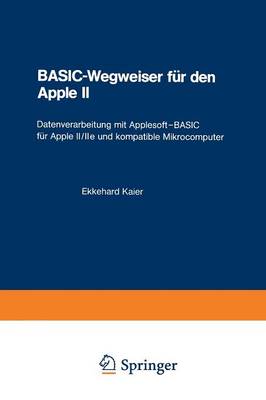 Book cover for BASIC-Wegweiser für den Apple II