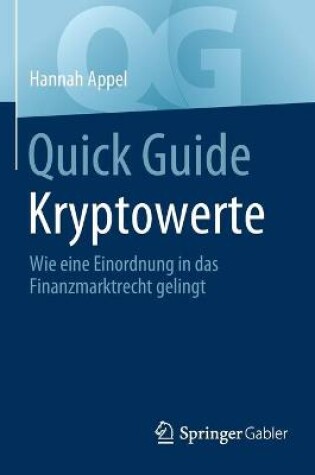 Cover of Quick Guide Kryptowerte